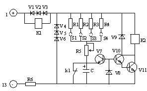 bs– , 型繼電器電氣原理圖