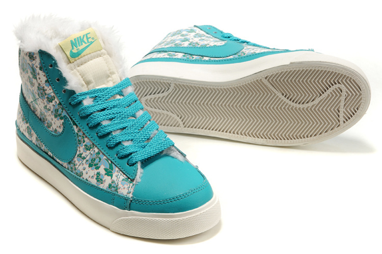 厂家批发blazer开拓者2代 玫瑰高帮毛毛板鞋冬季保暖鞋 170.00,150.