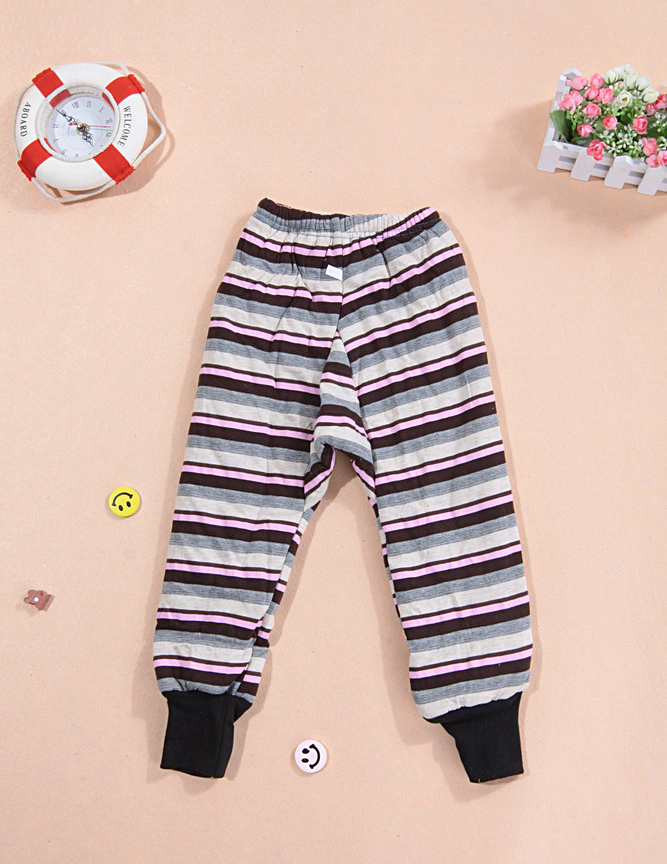 批发供应2011年外贸条纹满档70号保暖裤 7.00元/条