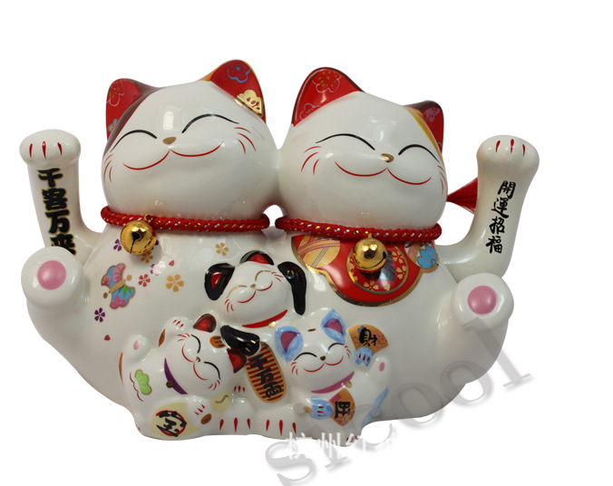 开业/乔迁送礼 开运大福猫(超大版)招财猫sc53275 200.00,195.00,190.