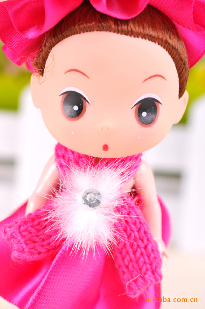 批发韩国饰品迷糊娃娃/迷你娃娃