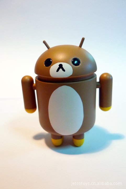 google android diy 谷歌 安卓 機器人 罐頭哥 公仔 模型 搪膠