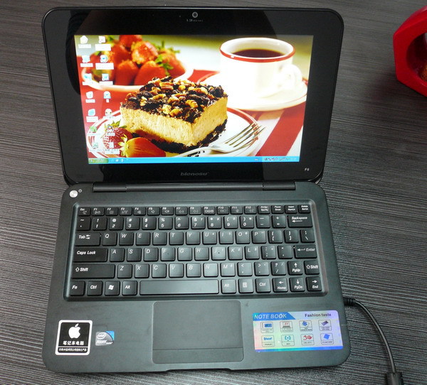 英特尔凌动双核13寸苹果风格上网本 山寨笔记本大量供货