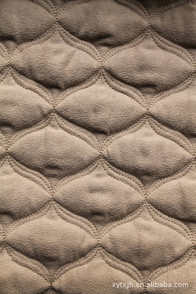 多样 新款四季垫绗缝,绗绣图案布料,床垫面料