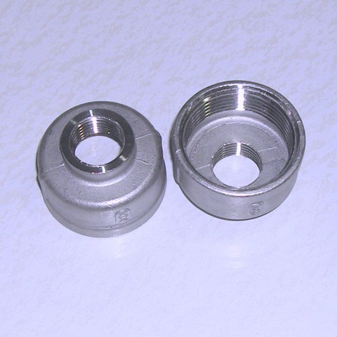 青岛 不锈钢 201 304 内丝 变丝 大小头 变径内接 内丝异径 接头