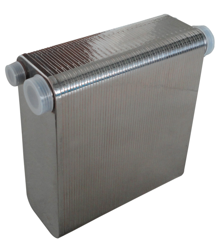 60片/层 钎焊板式暖气换热器 过水热 热交换器热宝 集体供暖专用