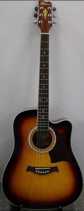 monica 4126c 缺角民谣木吉他 广州市弘扬乐器