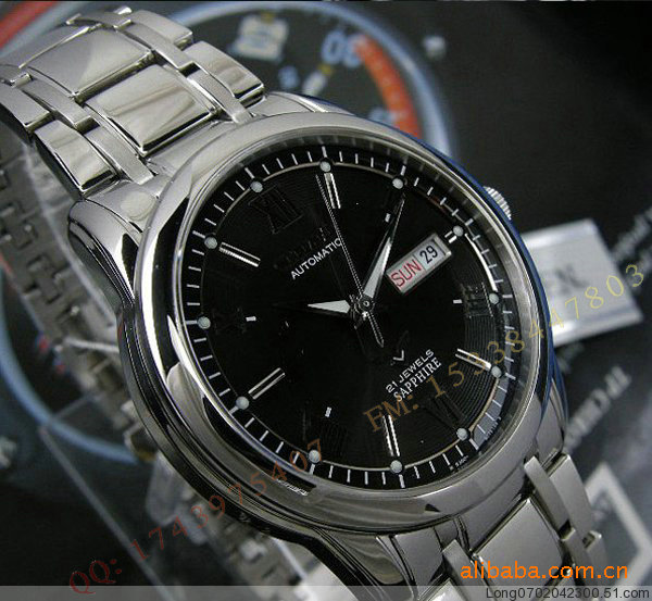 全自动机械男表 西铁城手表 nh8290-59eb 防水 星期 日历 夜光 260.