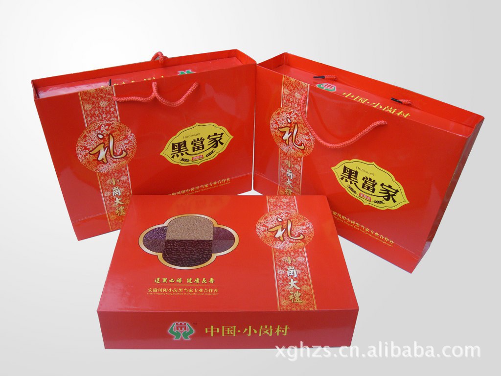 黑当家 供应高档杂粮礼品盒 小岗村特产