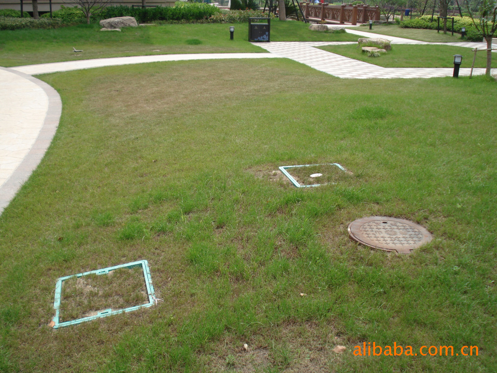 复合窨井盖盆式检查井隐形井盖500500