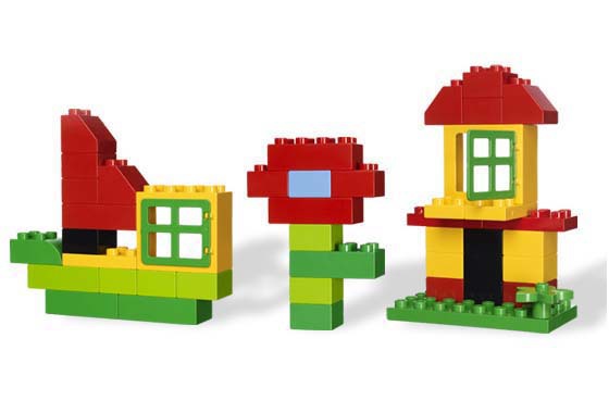 创意大桶装 lego乐高5506 玩具积木适合小宝宝