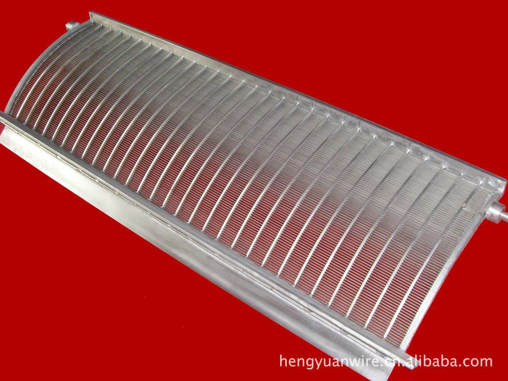 水处理设备用楔形筛板,梯形丝网