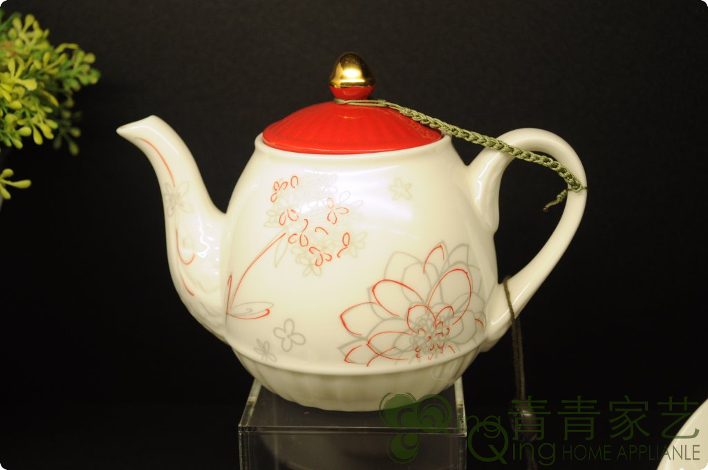 青青家艺/新骨瓷/陶瓷/骨瓷/高温瓷/礼盒装摆件爱琳果园茶具