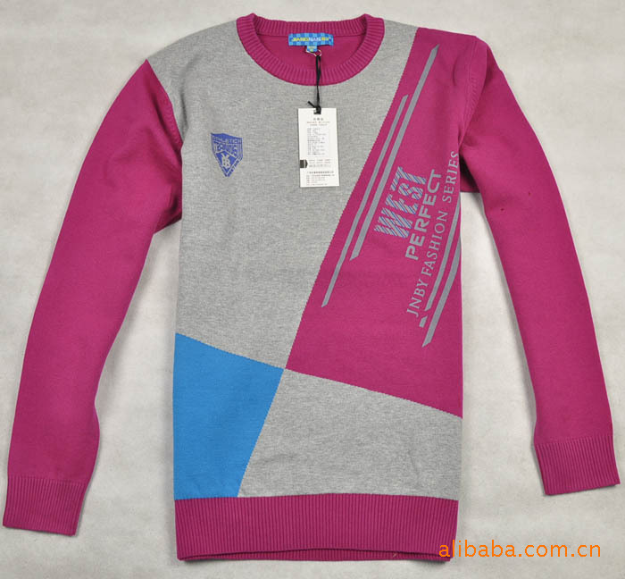 江南百羽整款多色男装厚毛衣50610 29.00元/件