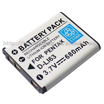 【厂家直供】pentax宾得 d-li63/li-40b/42b数码相机锂电池