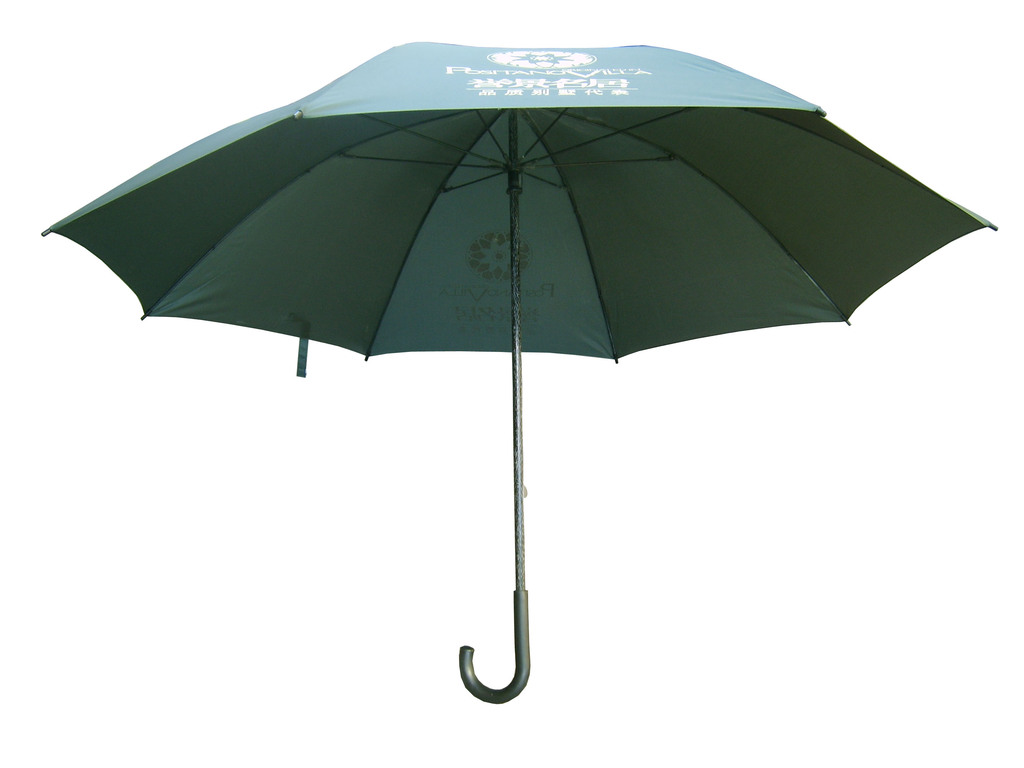 (高档广告伞)25寸*8k全纤维直杆广告伞