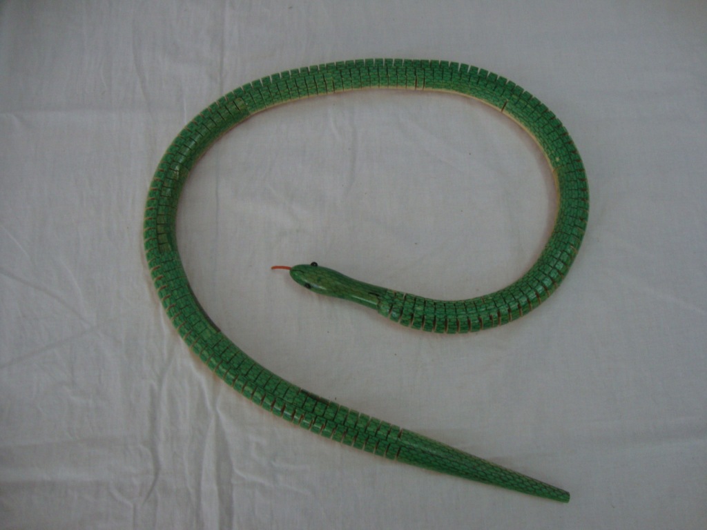 大量供应各类 天然竹制品 手工摆件 玩具扭动蛇图片_1