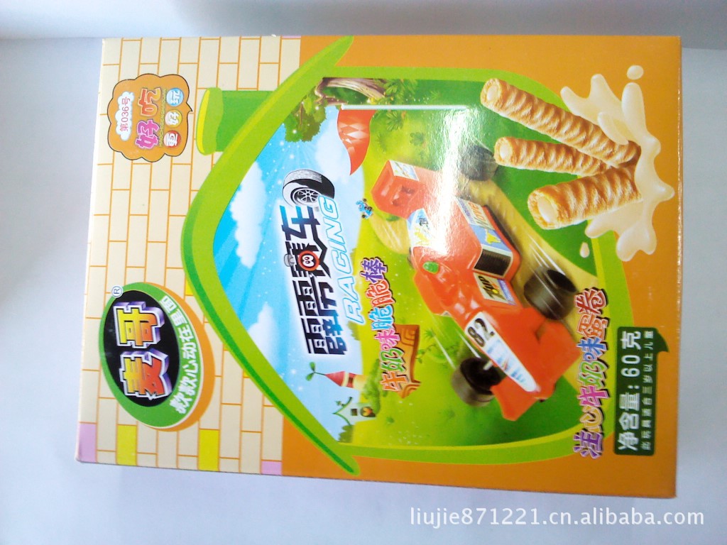 真巧 麦哥注心牛奶味蛋卷脆脆棒 内含玩具 好吃又好玩