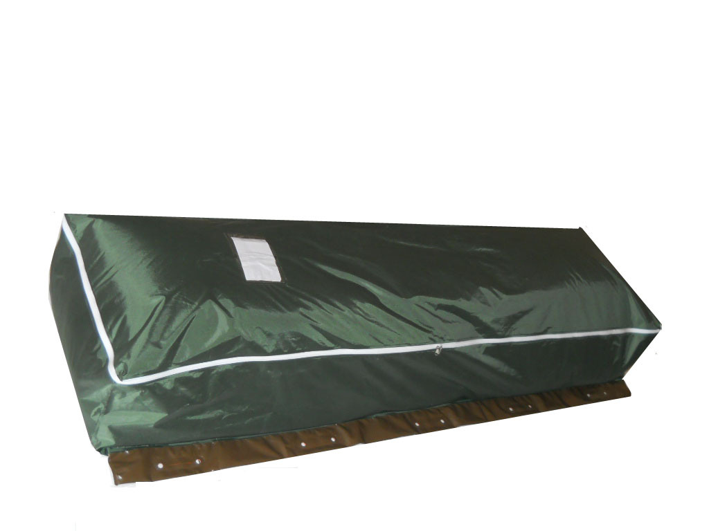 仙鹤牌立体式(棺木型)裹尸袋图片_1