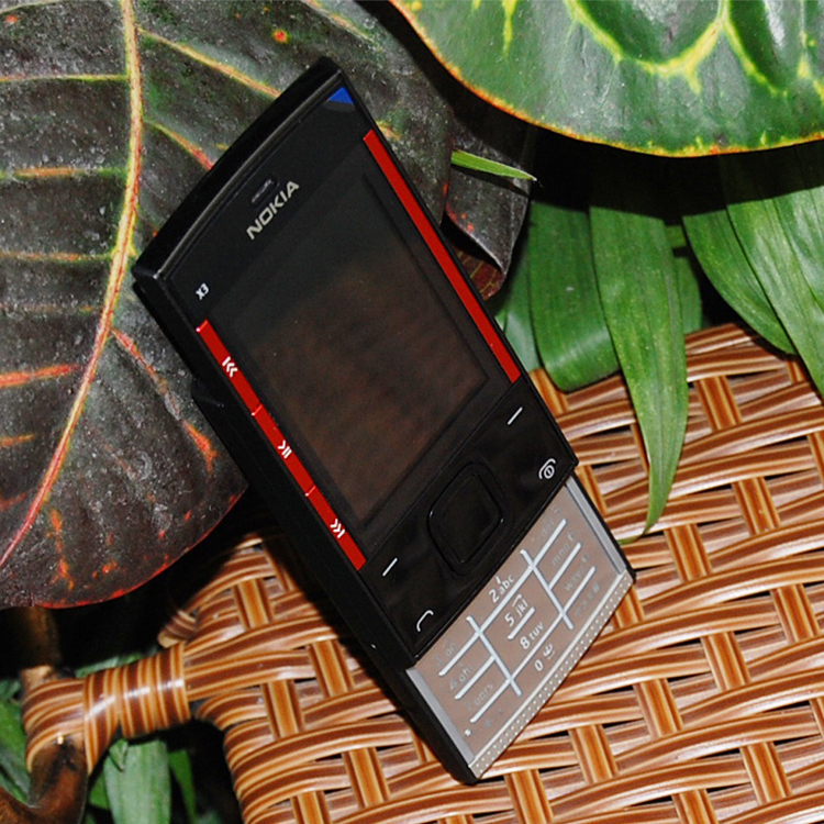 诺基亚x3 正品行货滑盖音乐手机批发图片_14