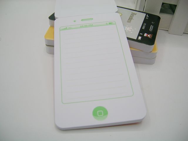 日韩国文具创意苹果便签本 iphone4手机造型本
