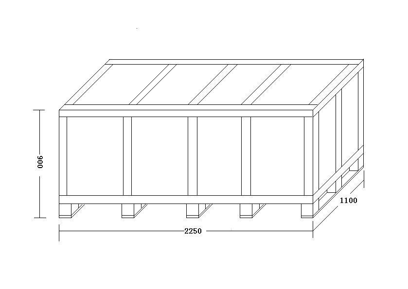 滑木箱结构图图片