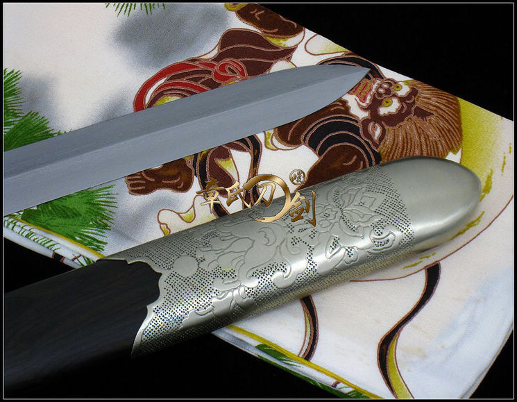 宝湘花花纹钢剑清剑全手工雕刻宝剑传统冷兵器龙泉章氏刀剑未开刃