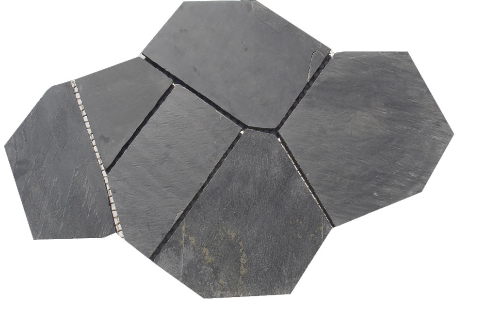 板岩,文化石-厂家生产多种黑色无规则网粘石-板岩,文化石尽在阿里巴巴