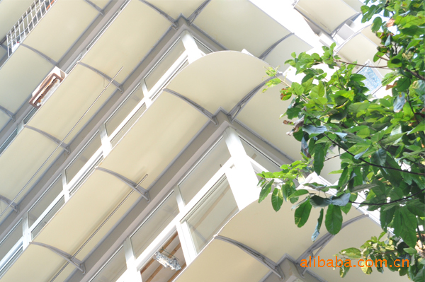 厂家直销供应双铝复合雨棚板及支架