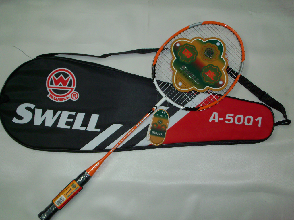四威牌铁一体羽毛球拍a5001