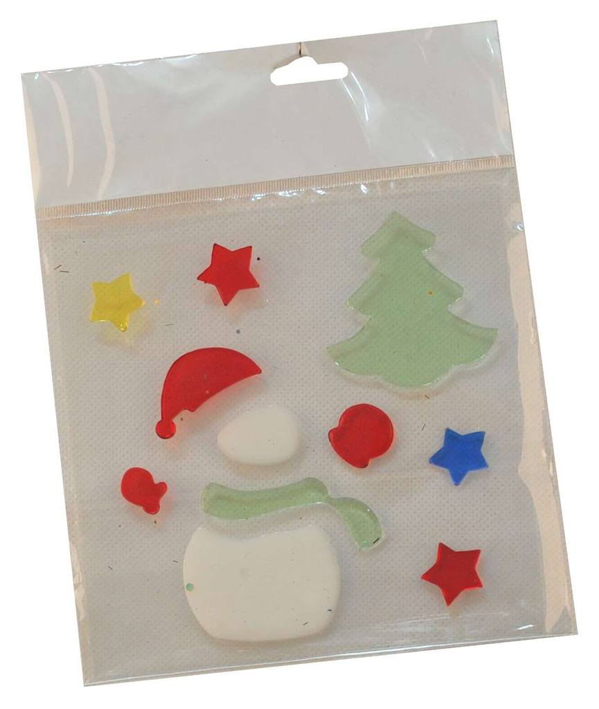 供应新款圣诞节果冻贴 yk-16008