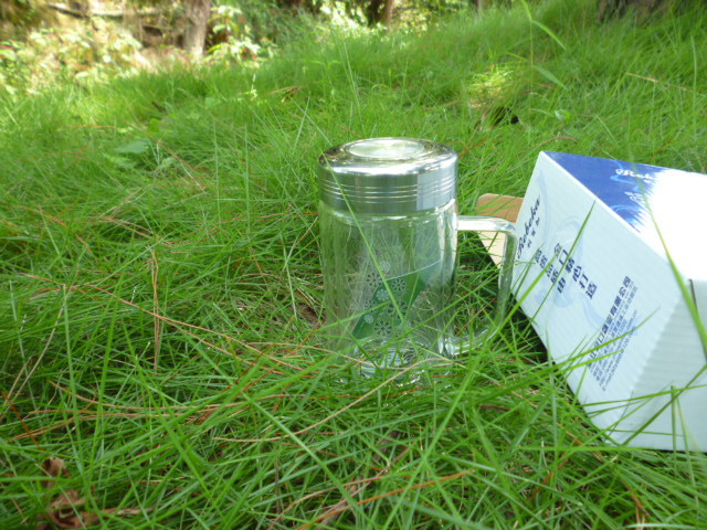 批发采购杯子-库存正品利百加牌双层厚底玻璃办公杯lb8195(金口生产)