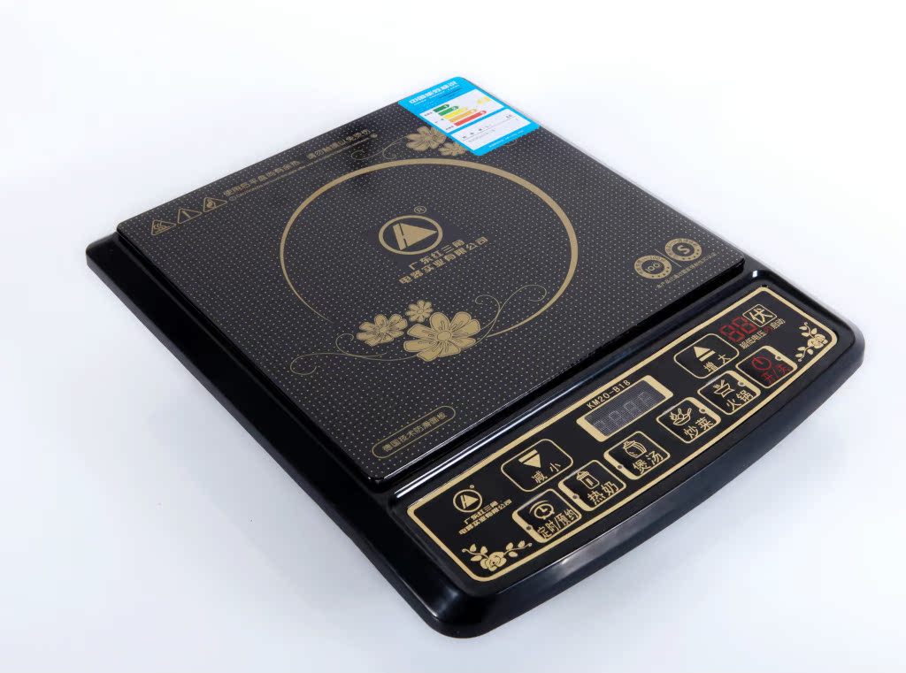 供应正品红三角电磁炉 四位数码显示带定时功能送汤锅 特价电磁炉