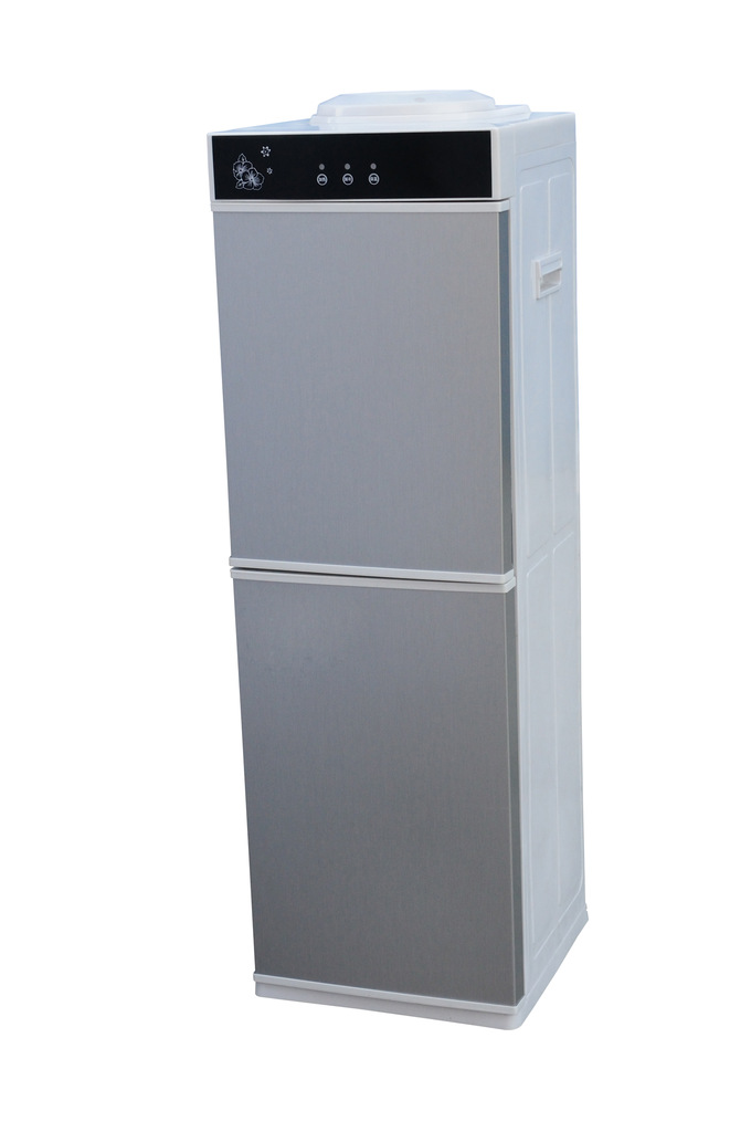 富尔宝 立式制热饮水机 彩钢 15型 红木纹 蓝色 拉丝银 白色_饮水机_