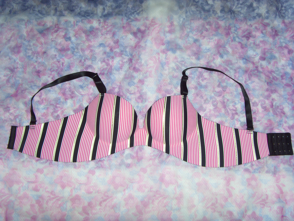 丰姿娜七彩精灵聚拢光面印花文胸 性感无痕一片式内衣 一件代发