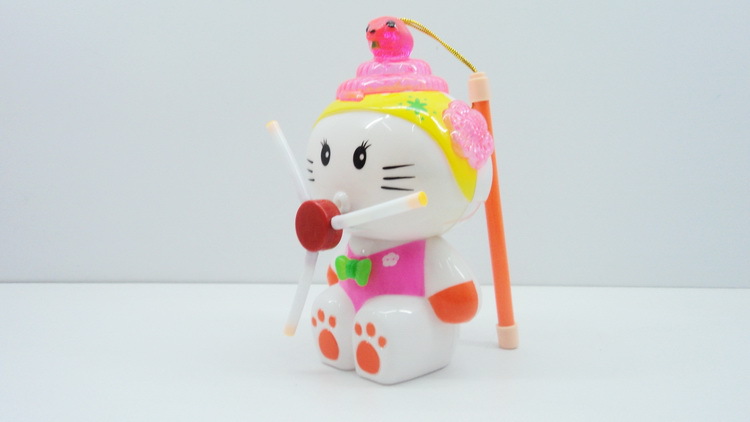 供应 年货 风车时尚猫 卡通电动闪光风车 电动风车灯笼 灯笼玩具