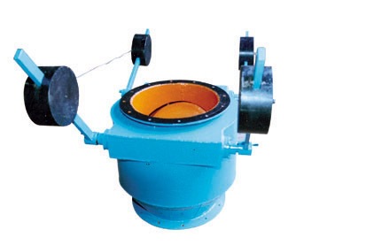 重锤圆形锁气翻板卸灰阀