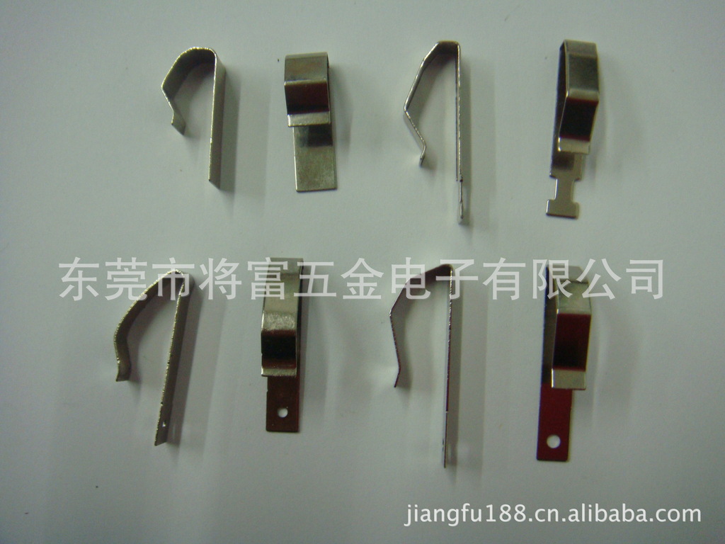 专业生产各种弹片 电池弹片 接触弹片 香蕉型弹片 u型弹片