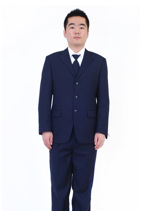 三扣西服 绅士正装 职业装工作服 男装员工套装 企业制服11 220.