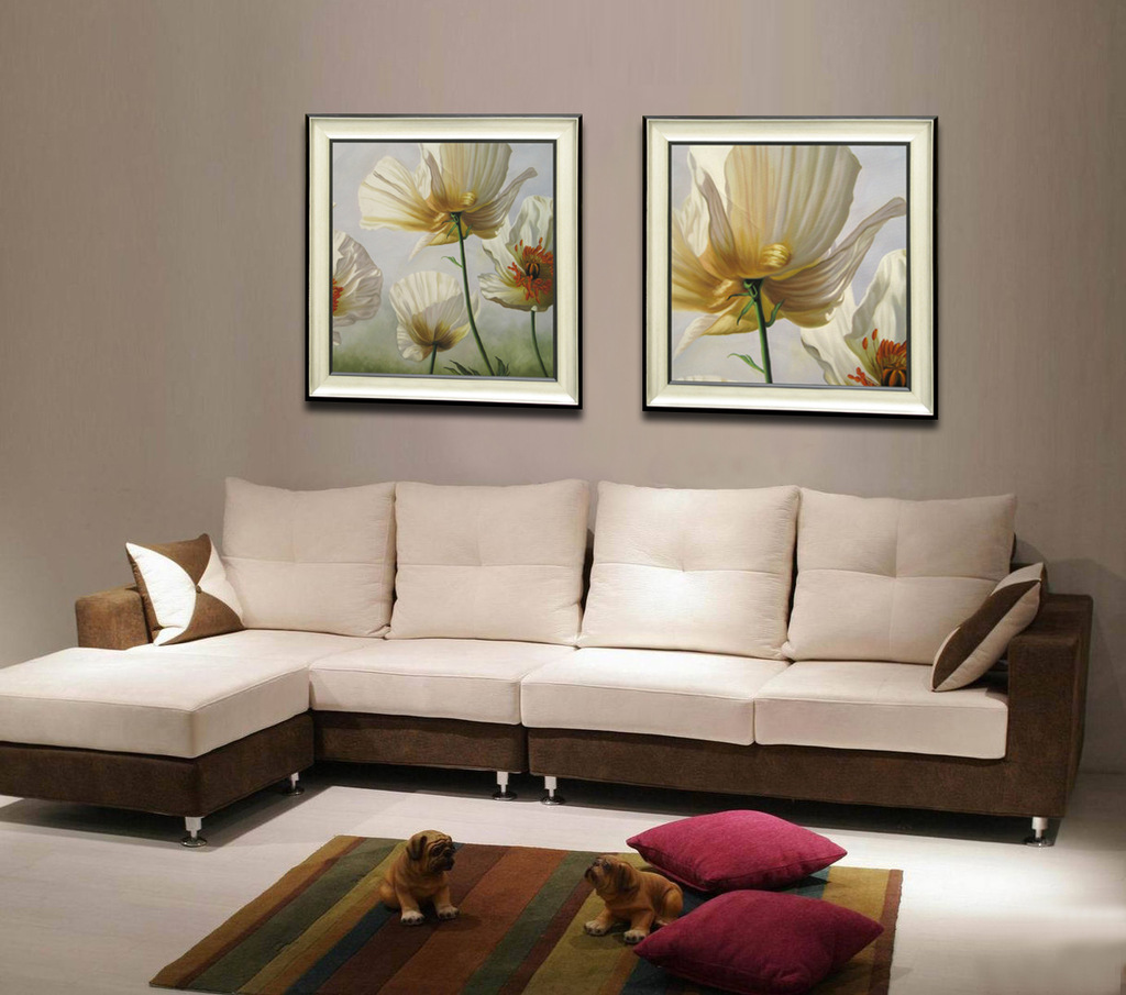 酒店挂画效果图