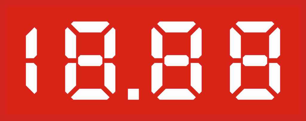 数字价格牌 价格标识牌 加油站价格牌