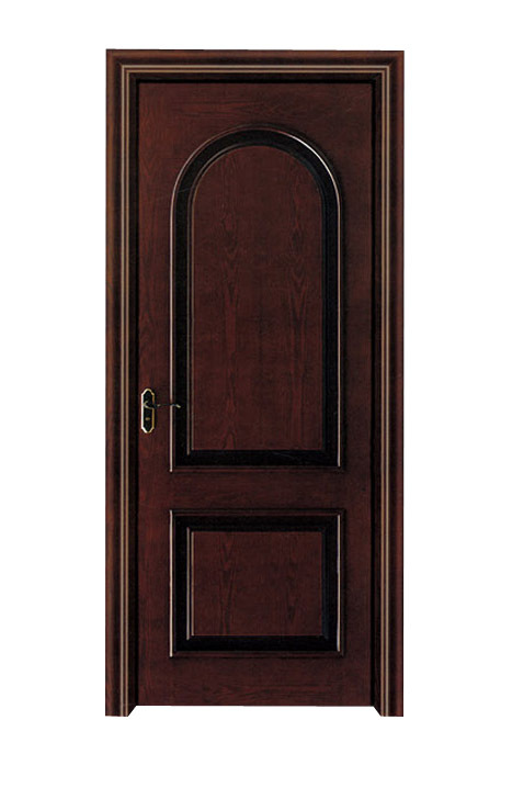 威狮龙木门 mdf密度板卧室门 纤维板天然木皮烤漆房间门 e2003-2图片