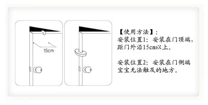 卡通安全防护门卡 儿童门挡/门夹/门塞 防止门夹手