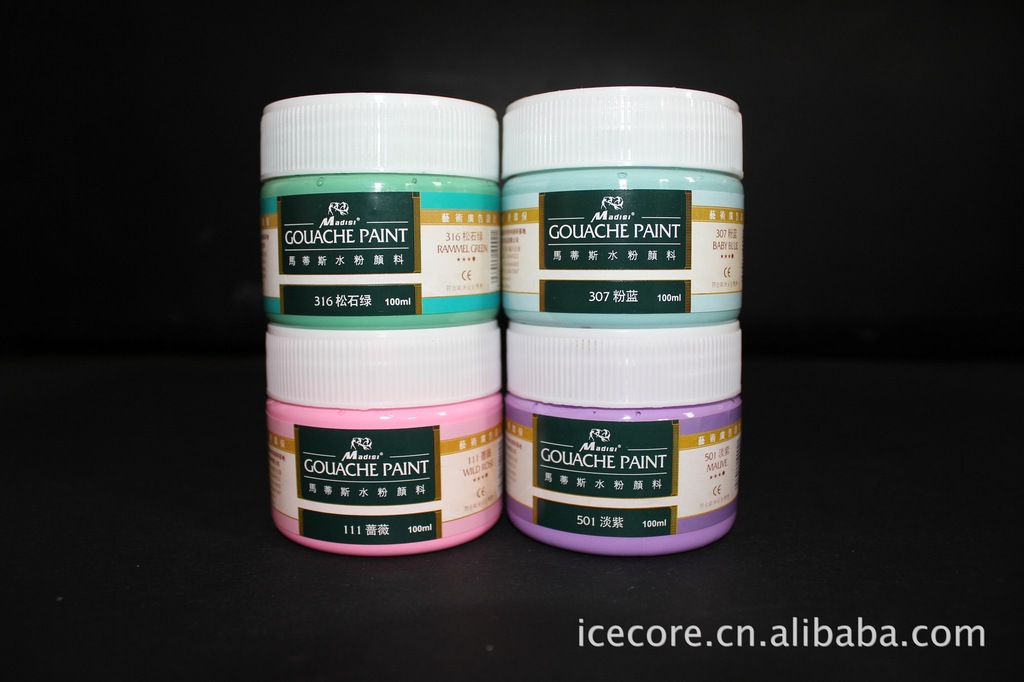 100ml 新一代马蒂斯广告画颜料 灰色系