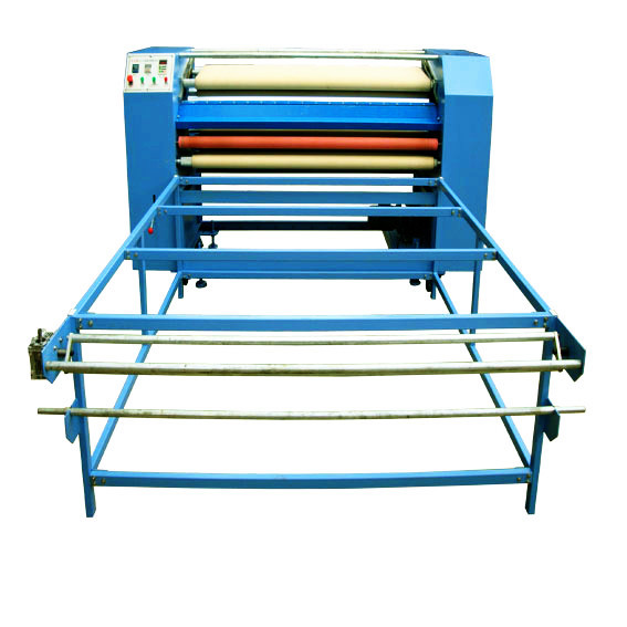 a-8022下进料油温滚筒热转印机 布匹滚筒印花机 热转印滚筒印机