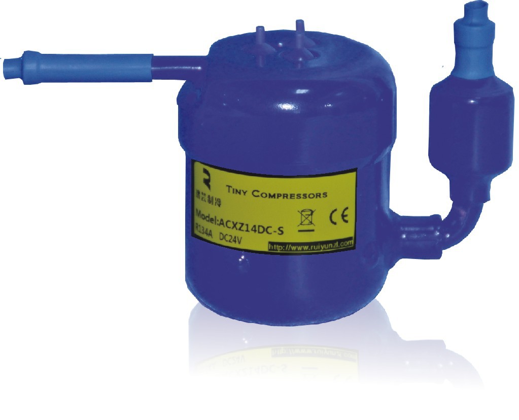 全球体积最小的微型直流压缩机