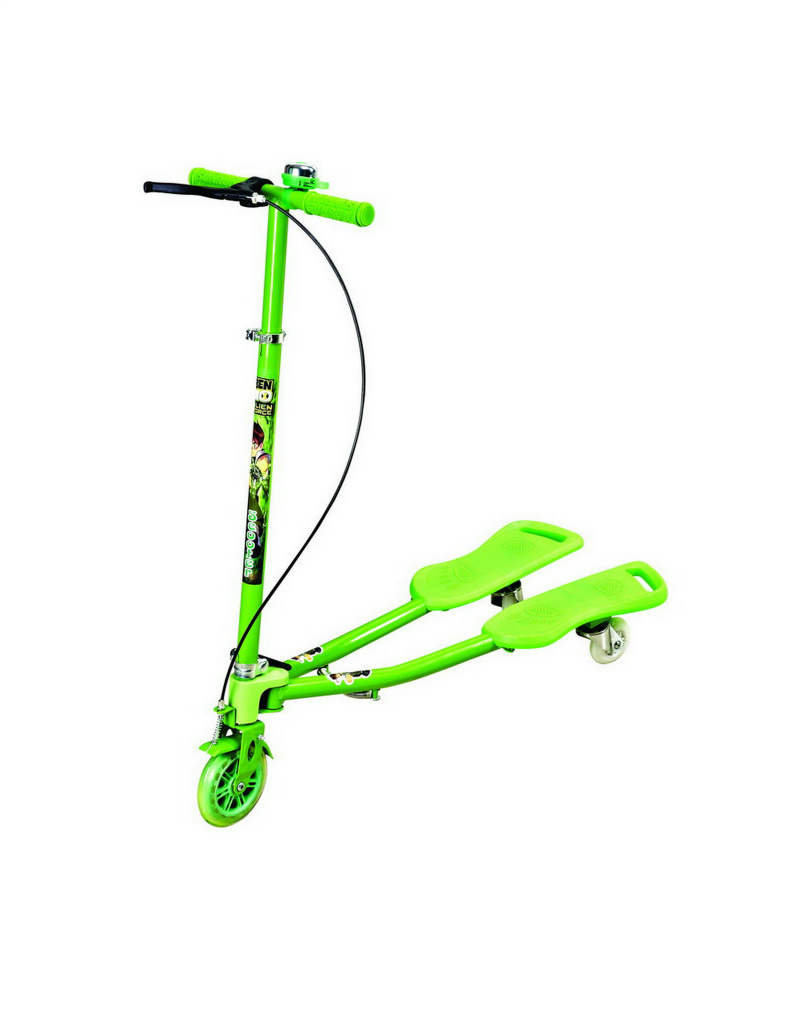 厂家直接供应q迪宝贝高档蛙式运动三轮滑板车,摇摆车