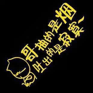 汽车车身贴 反光车贴 卡通车贴 搞笑车贴 雕刻贴 哥抽的是寂寞