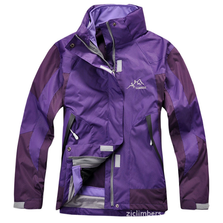 climbers登山客 春游必备 女士户外两件套冲锋衣/登山服 防风防水