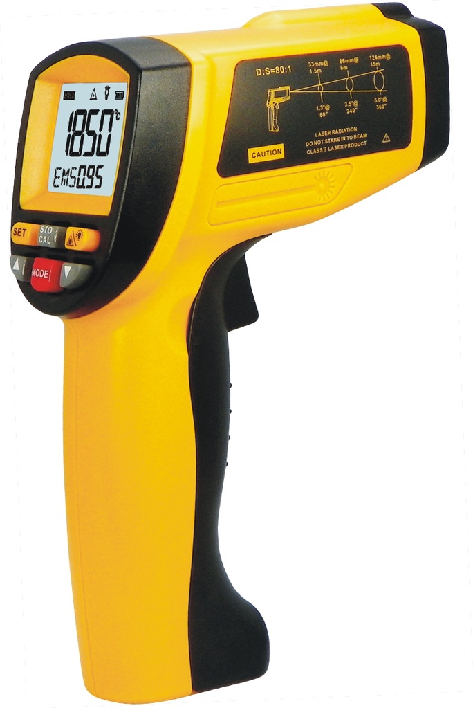 gm1650红外测温仪 高温型工业红外测温仪
